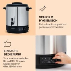 Abbey 25 Einkochautomat Getränkespender 25L 100°C 180min Edelstahl -Outdoor Grills Verkaufsgeschäft 10041838 de 0004 logo