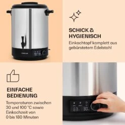 Abbey 40 Einkochautomat Getränkespender 40L 100°C 180min Edelstahl -Outdoor Grills Verkaufsgeschäft 10041839 de 0004 logo