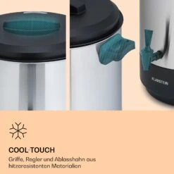 Abbey 60 Einkochautomat Getränkespender 60L 100°C 180min Edelstahl -Outdoor Grills Verkaufsgeschäft 10041840 de 0005 logo