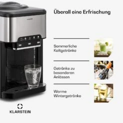 Aqueous Eiswürfelmaschine 3-in-1: Eiswürfel, Wasserspender: Heiß & Kalt 20 Kg/24h -Outdoor Grills Verkaufsgeschäft 10041845 de 0005 usp
