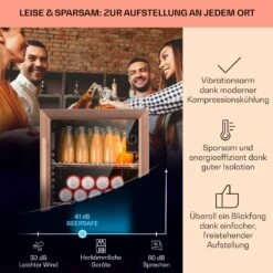Beersafe XXL Kühlschrank 80 Liter 3 Böden Panoramaglastür -Outdoor Grills Verkaufsgeschäft 10041893 de 0003 usp
