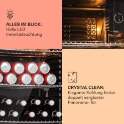 Beersafe XXL Kühlschrank 80 Liter 3 Böden Panoramaglastür -Outdoor Grills Verkaufsgeschäft 10041893 de 0004 usp