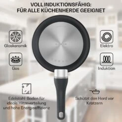 Noto Endurance Bratpfanne Ø20 Cm Geschmiedetes Aluminium Abnehmbarer Griff -Outdoor Grills Verkaufsgeschäft 10045001 de 0005 usp