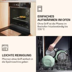 Noto Endurance Bratpfanne Ø20 Cm Geschmiedetes Aluminium Abnehmbarer Griff -Outdoor Grills Verkaufsgeschäft 10045001 de 0007 usp