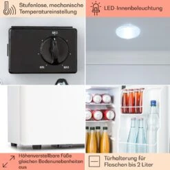 Happy Hour 38 Mini-Kühlschrank Minibar 38 Liter 26 DB -Outdoor Grills Verkaufsgeschäft 10045047 de 0005 usp