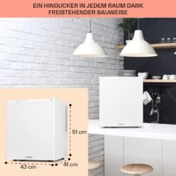 Happy Hour 38 Mini-Kühlschrank Minibar 38 Liter 26 DB -Outdoor Grills Verkaufsgeschäft 10045047 de 0006 usp