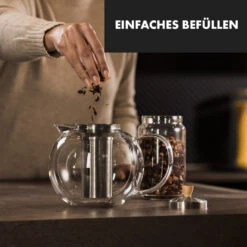 Sencha Teekanne 1,8 L Edelstahl-Siebeinsatz Borosilikatglas Deckel -Outdoor Grills Verkaufsgeschäft 10045057 de 0003 logo
