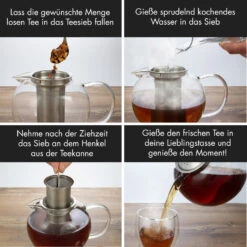 Sencha Design-Teekanne Mit Hibiscus Edelstahl-Stövchen 1,3 L Siebeinsatz -Outdoor Grills Verkaufsgeschäft 10045059 de 0006 logo