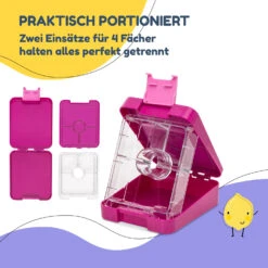 Klarstein Schmatzfatz Easy Snackbox 4 Fächer 18 X 15 X 5 Cm (BxHxT) 12 Klarstein Schmatzfatz Easy Snackbox 4 Fächer 18 X 15 X 5 Cm (BxHxT) -Outdoor Grills Verkaufsgeschäft 10045068 de 0004 usp