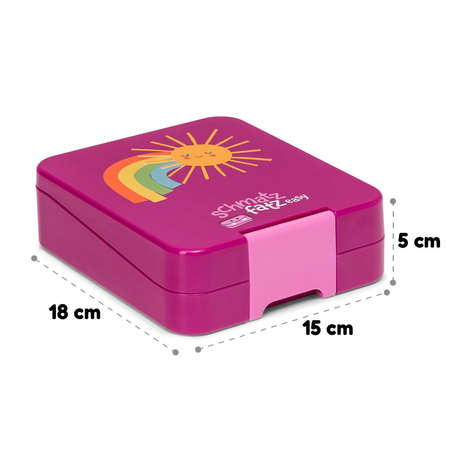 Klarstein Schmatzfatz Easy Snackbox 4 Fächer 18 X 15 X 5 Cm (BxHxT) 9 Klarstein Schmatzfatz Easy Snackbox 4 Fächer 18 X 15 X 5 Cm (BxHxT) – Bild 9