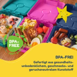Klarstein Schmatzfatz Easy Snackbox 4 Fächer 18 X 15 X 5 Cm (BxHxT) -Outdoor Grills Verkaufsgeschäft 10045069 de 0002 usp