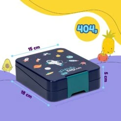 Klarstein Schmatzfatz Easy Snackbox 4 Fächer 18 X 15 X 5 Cm (BxHxT) -Outdoor Grills Verkaufsgeschäft 10045069 yy 0008 usp