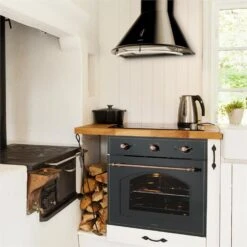 Vilhelmine Und Lumio Primo Set Backofen Dunstabzugshaube Schwarz -Outdoor Grills Verkaufsgeschäft 60001856 yy 0003 ambient Klarstein Vilhelmine und Noir Prima Set