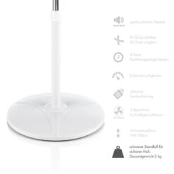 Summerjam Standventilator 2er-Set Standlüfter 50W 3 Stufen Weiß -Outdoor Grills Verkaufsgeschäft 60002058 yy 0007 logo Klarstein Summerjam Standventilator weiss