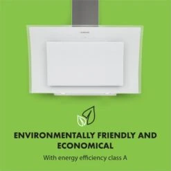 Sabia 90 Dunstabzugshaube | 90cm | 600 M³/h | Energieeffizienzklasse A | Inklusive 2 X Aktivkohlefilter -Outdoor Grills Verkaufsgeschäft 60002219 yy 0005 logo Klarstein Sabia 90 Dunstabzugshaube weiss