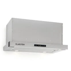 Vinea Dunstabzugshaube Umluftset 60cm 610m³/h Aktivkohlefilter Silber -Outdoor Grills Verkaufsgeschäft 60002221 yy 0004 titel Klarstein Vinea Unterbau Dunstabzugshaube silber