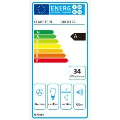 Aurea VII Dunstabzugshaube Umluftset 90cm Aktivkohlefilter Weiß -Outdoor Grills Verkaufsgeschäft 60002225 energy label
