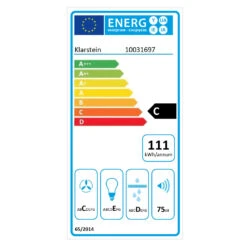 Secret Service Dunstabzugshaube Umluftset Aktivkohlefilter Edelstahl -Outdoor Grills Verkaufsgeschäft 60002228 energy label