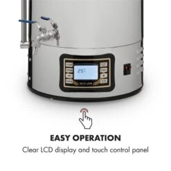 Mundschenk XXL + Eintauchkühler Bierbrauanlage 3000W 50l 304 Edelstahl -Outdoor Grills Verkaufsgeschäft 60002276 yy 0003 logo Klarstein Mundschenk XXL Maischekessel Edelstahl