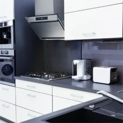 Balzac Dunstabzugshaube Umluftset 60cm 640m³/h Aktivkohlefilter -Outdoor Grills Verkaufsgeschäft 60002283 yy 0003 ambient Klarstein Balzac 60 Dunstabzugshaube Edelstahl