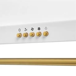 Montblanc Dunstabzugshaube Umluftset 610m³/h 165W 2x1,5W Weiß -Outdoor Grills Verkaufsgeschäft 60002319 yy 0005 detail Klarstein Montblanc 60 Dunstabzugshaube weiss