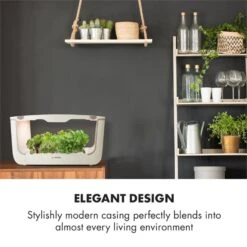 GrowIt Farm Starter Kit Asia 28 Pflanzen 48W 8Ltr Asia-Seeds Nährlösung -Outdoor Grills Verkaufsgeschäft 60002406 yy 0005 logo Klarstein GrowIt Farm Smart Indoor Garden 8 Liter