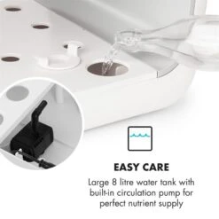 GrowIt Farm Starter Kit Asia 28 Pflanzen 48W 8Ltr Asia-Seeds Nährlösung -Outdoor Grills Verkaufsgeschäft 60002406 yy 0008 logo Klarstein GrowIt Farm Smart Indoor Garden 8 Liter