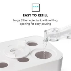 GrowIt Cuisine Starter Kit Europa 12 Pflanzen 25W LED 2Ltr Europe-Seeds Nährlösung -Outdoor Grills Verkaufsgeschäft 60002416 yy 0007 logo Klarstein GrowIt Cuisine Smart Indoor Garden