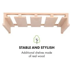 Barossa 102 Duo Weinkühlschrank-Set 2 Zonen 102 Fl. Weinglasregal -Outdoor Grills Verkaufsgeschäft 60002419 yy 0011 logo Klarstein Barossa 102D Weinglas Regal Echtholz