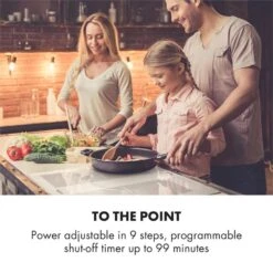 Gusteau Delicatessa Einbau-Ofen-Set Induktion 7000W 64Ltr Weiß Edelstahl -Outdoor Grills Verkaufsgeschäft 60002590 yy 0008 logo Klarstein Delicatessa 60 Induktionskochfeld weiss