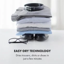 ShirtButler Pro Automatisches Trocknersystem Hemd & Hose 1200 W 2-in-1 70 °C Timer Weiß -Outdoor Grills Verkaufsgeschäft 60002669 yy 0004 logo Klarstein ShirtButler Pro Trocknersystem weiss