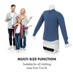 ShirtButler Pro Automatisches Trocknersystem Hemd & Hose 1200 W 2-in-1 70 °C Timer Weiß -Outdoor Grills Verkaufsgeschäft 60002669 yy 0005 logo Klarstein ShirtButler Pro Ersatz Shirt