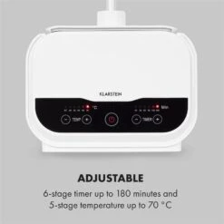 ShirtButler Pro Automatisches Trocknersystem Hemd / Hose / Schuhe 1200W 2-in-1 70°C Timer Weiß -Outdoor Grills Verkaufsgeschäft 60002670 yy 0007 logo Klarstein ShirtButler Pro Trocknersystem weiss
