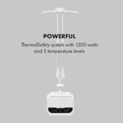 ShirtButler Pro Automatisches Trocknersystem Hemd / Hose / Schuhe 1200W 2-in-1 70°C Timer Weiß -Outdoor Grills Verkaufsgeschäft 60002670 yy 0008 logo Klarstein ShirtButler Pro Trocknersystem weiss